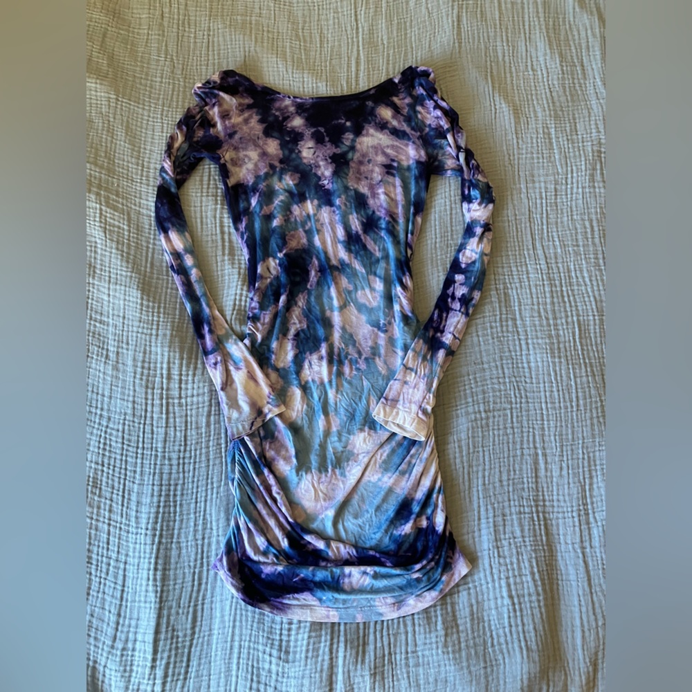 Tie Dye Bodycon Dress